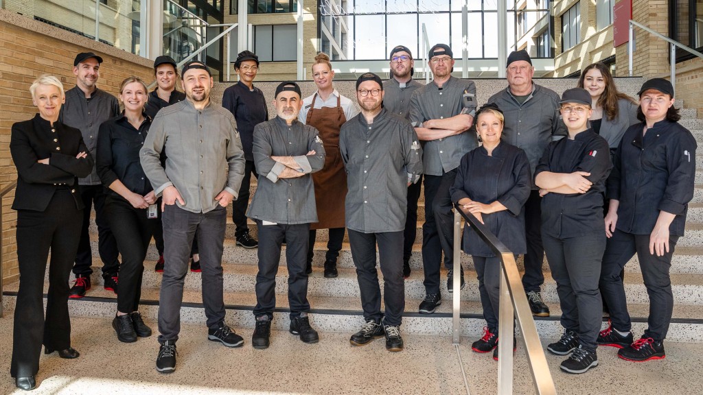 Gruppenbild Team W&W-Betriebsgastronomie zur Auszeichnung Food & Health-Kantinentest 2026