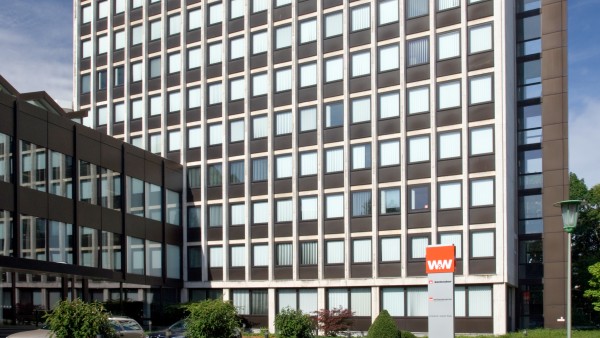 Gebäude vom Stadnort Karlsruhe