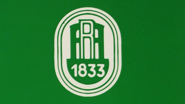 grünes Schild der Allgemeinen Rentenanstalt