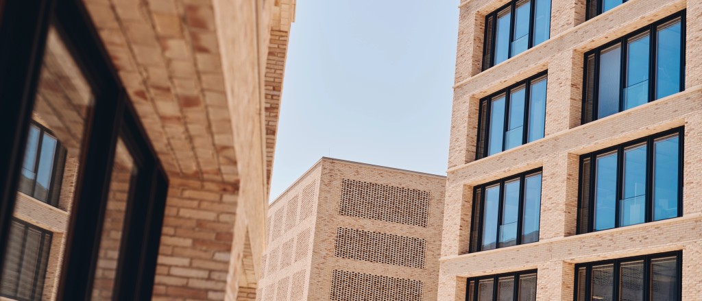 Bild von der Architektur vom Campus